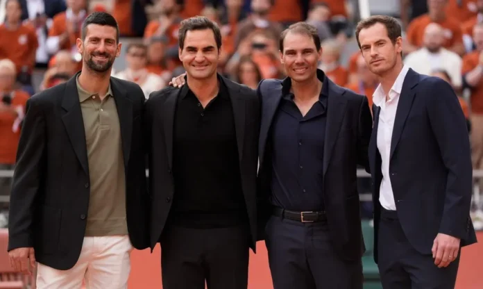 Federer, Nadal, Djokovic y Murray en Roland Garros