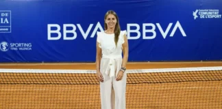 Anabel Medina celebra una década de impulso al tenis femenino en Valencia Anabel Medina