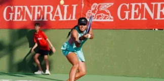 Las favoritas avanzan en el Open Generali 2025 con triunfos trabajados Ankita-Raina - Open Generali Ciudad de Palma del Río 2025