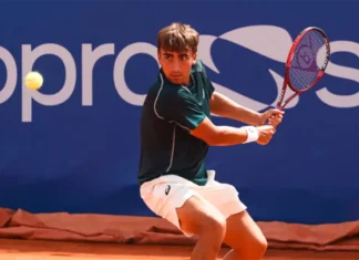 Dani Mérida peleó su primera final Challenger y ascendió hasta el puesto 250º mundial Dani Mérida final Open Sopra Steria Lyon