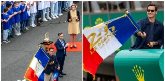 Federer, como Nadal, intervino en una histórica edición de las 24 horas de Le Mans Federer da la salida en Le Mans 2025