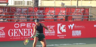 Francisca Jorge avanza con firmeza en la noche del Open Generali de Palma del Río Francisca Jorge - Open Generali Ciudad de Palma del Río 2025