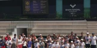 Jóvenes promesas del tenis conviven en la Rafa Nadal Academy Jóvenes promesas del tenis conviven en la Rafa Nadal Academy