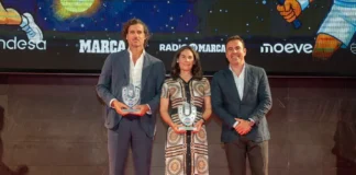 Ruano y Feliciano estuvieron entre los diez Guardianes del Deporte de Radio Marca Virginia Ruano y Feliciano López guardianes del deporte Radio Marca (1)