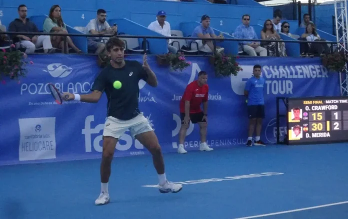 Dani Mérida en semifinal ATP Challenger Pozoblanco 2025 Dani Mérida en semifinal ATP Challenger Pozoblanco 2025