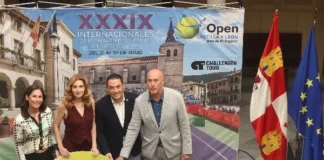 El Open Castilla y León de El Espinar sube de nivel con su ascenso a Challenger 75 Presentacion Open Castilla y León Villa de El Espinar 2025