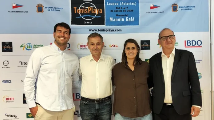 Presentación Torneo BDO Tenis Playa Luanco 2025