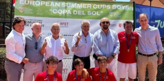 España revalida el título europeo infantil en un brillante momento del tenis juvenil foto-copa-del-sol-Selección-Española-MAPFRE-Sub14