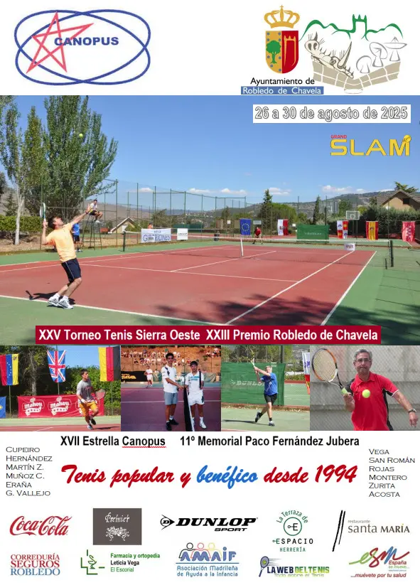 Cartel Torneo Popular de Robledo