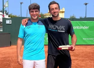 Javi Barranco, campeón del ITF M25 de Santander Javi Barranco campeón ITF Santander