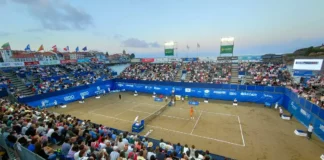 Cachín y Avendaño inauguran el Torneo BDO Tenis Playa Luanco con victorias sólidas Vista General Torneo BDO Tenis Playa Luanco