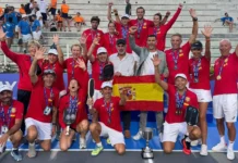 España conquista el Campeonato de Europa de Pickleball 2025 en Roma España Campeona Europa Pickleball