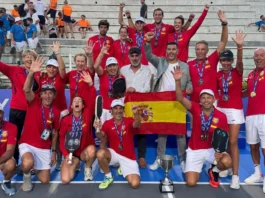 España conquista el Campeonato de Europa de Pickleball 2025 en Roma España Campeona Europa Pickleball