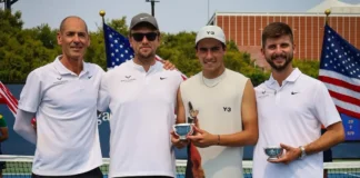 Ivan Ivanov conquista el US Open Junior 2025 y hace historia en la Rafa Nadal Academy Ivan Ivanov y el equipo de la Rafa Nadal Academy by Movistar tras ganar el US Open 2025