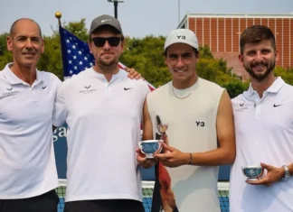 Ivan Ivanov conquista el US Open Junior 2025 y hace historia en la Rafa Nadal Academy Ivan Ivanov y el equipo de la Rafa Nadal Academy by Movistar tras ganar el US Open 2025