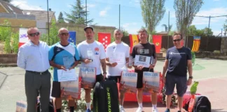 Javier Molina dominó el torneo Canopus y se impuso a Álex Cano en su regreso a Robledo Podio final Torneo Canopus Robledo 2025