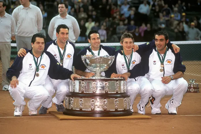 Equipo español campeón Copa Davis 2000