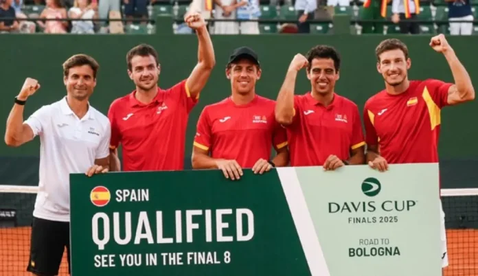 Espana remontada Dinamarca Copa Davis
