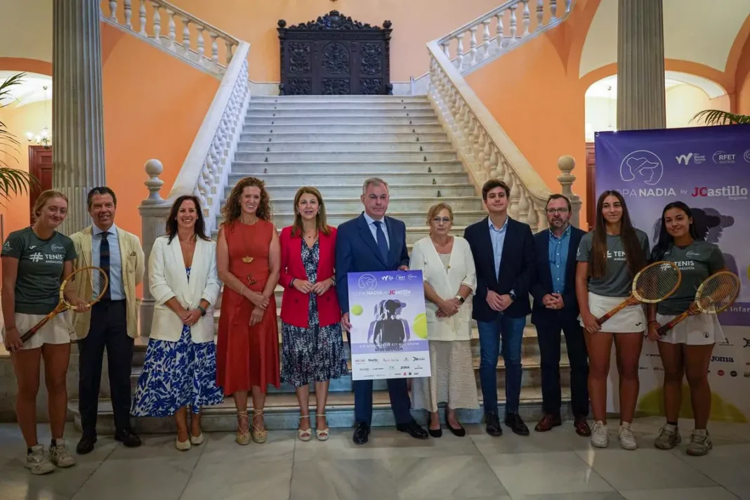 Copa Nadia 2025, presentación en el Ayuntamiento de Sevilla