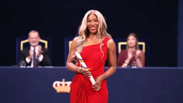 Serena Williams Princesa Asturias premio 2025 Serena Williams, premio Princesa Asturias 2025