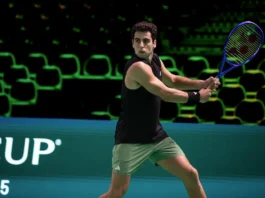 Munar toma el mando de España en la Copa Davis 2025 Jaume Munar entrenando con la Selección Española en Bolonia