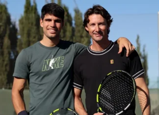 Carlos Alcaraz y Juan Carlos Ferrero separan sus caminos tras una era histórica Carlos Alcaraz y Juan Carlos Ferrero
