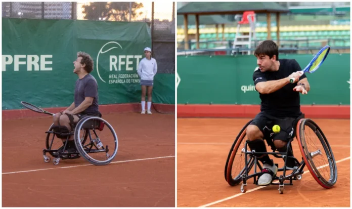 Martín de la Puente - Cisco García final del Campeonato de España MAPFRE de Tenis en Silla 2025