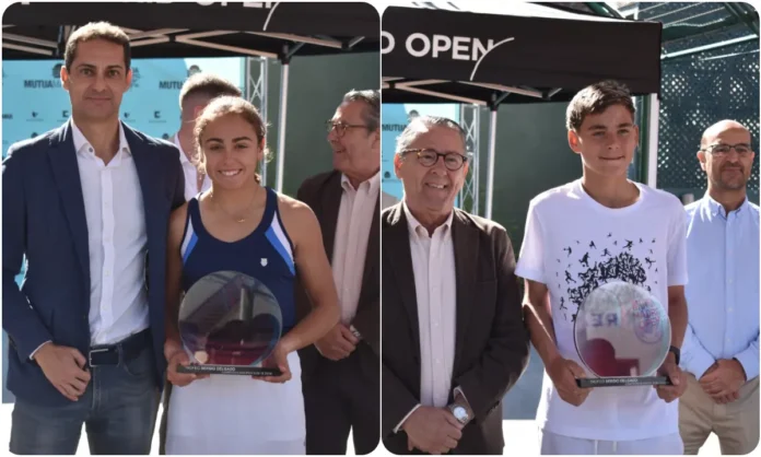 Edurne Tortajada y Stefan Shangichev campeónes del clasificatorio Mutua Madrid Open Sub-16 en Murcia