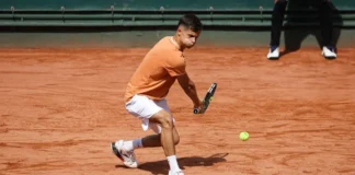 El Challenger Costa Cálida Región de Murcia 2026 levanta el telón con la fase previa Tenista en juego Challenger Costa Calidad Región de Murcia 2026