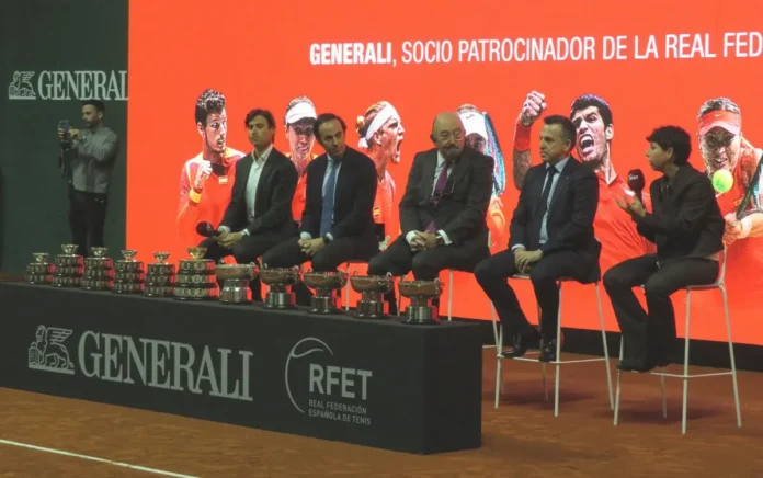RFET y Generali presentan su acuerdo para impulsar el tenis español