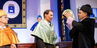 Rafa Nadal fue investido doctor honoris causa por la Universidad Politécnica de Madrid a propuesta de INEF Rafa Nadal investido doctor honoris causa por la Universidad Politécnica de Madrid