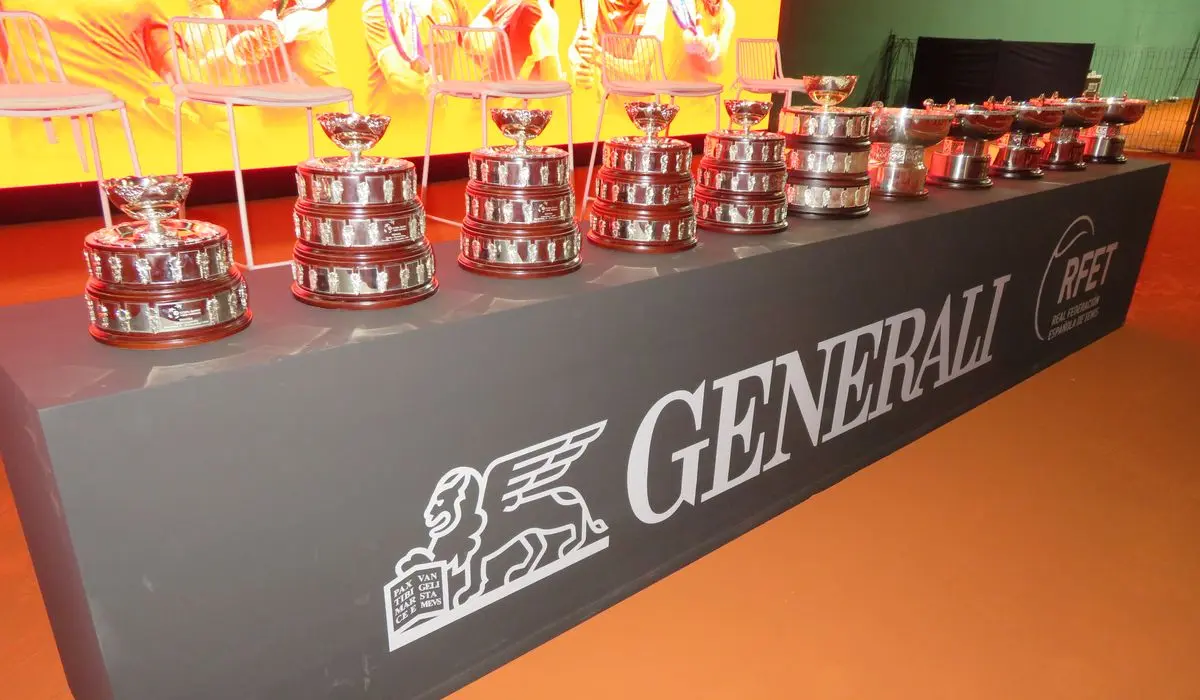 Trofeos Copa Davis y Fed Cup