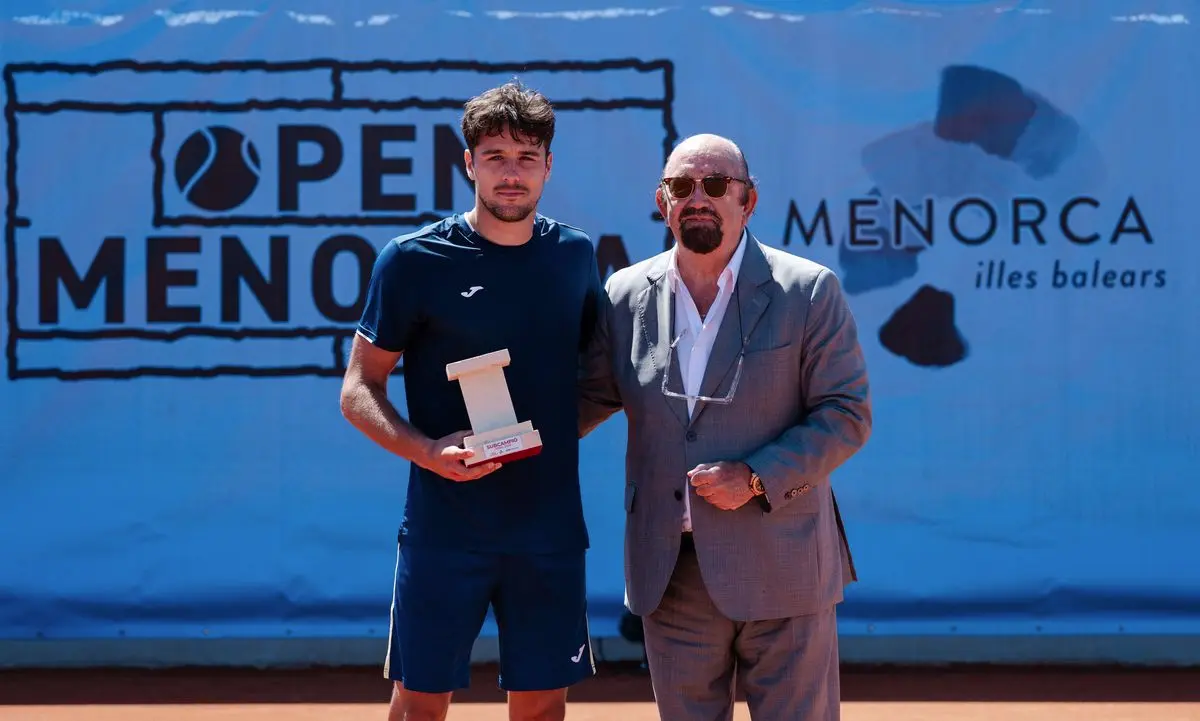 Álex Martínez subcampeón del Open Menorca ATP Challenger 100 2026