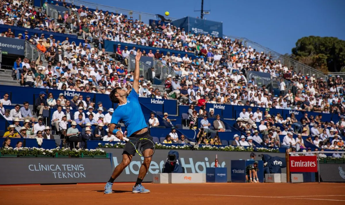Carlos Alcaraz en el Barcelona Open Banc Sabadell trofeo conde de Godó 2026