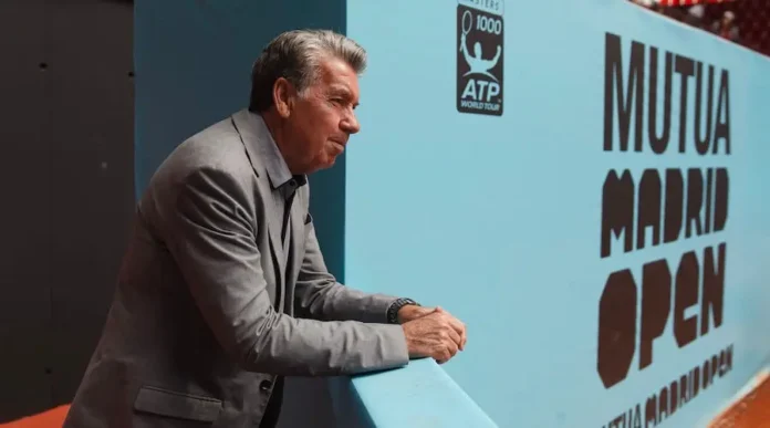 Manolo Santana en el Mutua Madrid Open