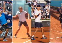 Los alabarderos Alcaraz, Mérida, Landaluce y Jódar se asientan en la corte del tenis Carlos Alcaraz junto a Mérida, Landaluce y Jódar nueva generación tenis español