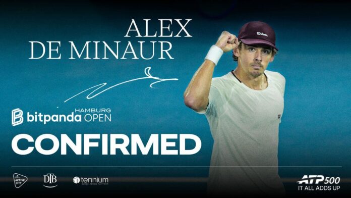 Alex de Minaur Hamburgo Open 2026 Alex de Minaur jugara el ATP 500 Hamburgo 2026