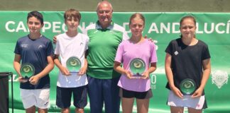 Navarrete y Koroleva se coronan campeones de Andalucía Alevín Pablo Navarrete y Viktoriia Koroleva campeones Andalucía Alevín