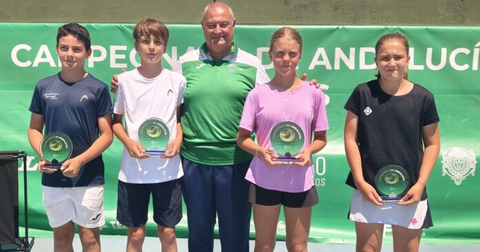 Pablo Navarrete y Viktoriia Koroleva campeones Andalucía Alevín