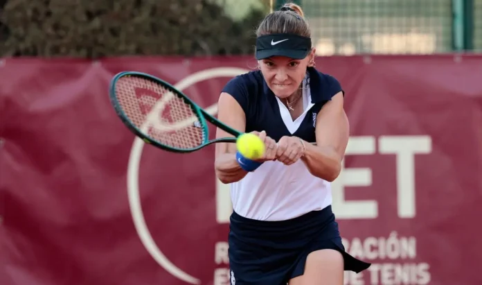 Oksana Selekhmeteva tras obtener la nacionalidad española para jugar con España la Billie Jean King Cup