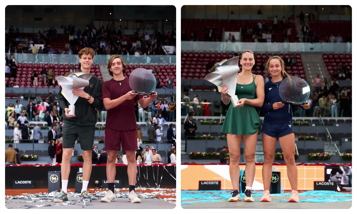 Campeones Mutua Madrid Open Sub16