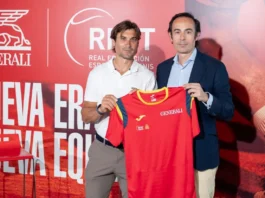 Ferrer presenta la nueva camiseta de España y deja un mensaje claro sobre Jódar, Landaluce y Alcaraz David Ferrer durante la presentación de la nueva camiseta de la Selección Española Generali de Tenis mientras analiza el futuro de Rafael Jódar