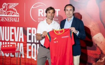 Ferrer presenta la nueva camiseta de España y deja un mensaje claro sobre Jódar, Landaluce y Alcaraz David Ferrer durante la presentación de la nueva camiseta de la Selección Española Generali de Tenis mientras analiza el futuro de Rafael Jódar