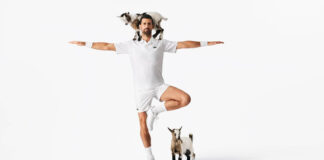 Lacoste cambia su histórico cocodrilo por una cabra para homenajear a Novak Djokovic Novak Djokovic presenta la colección GOAT de Lacoste con el nuevo logotipo inspirado en el Greatest Of All Time.