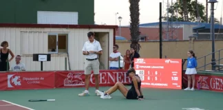 La lesión de Kristina Mladenovic conmociona el Open Diputación Ciudad de Palma del Río y marca una intensa jornada de octavos Kristina Mladenovic, en el momento de lesionarse durante su partido del Open Diputación Ciudad de Palma del Río 2026