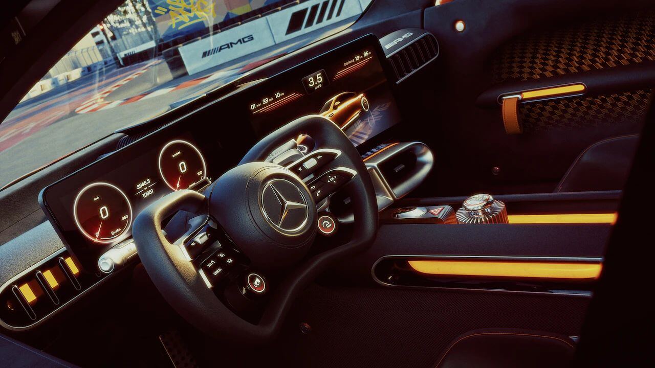 Foto del Interior del Mercedes-Benz Concept AMG GT XX