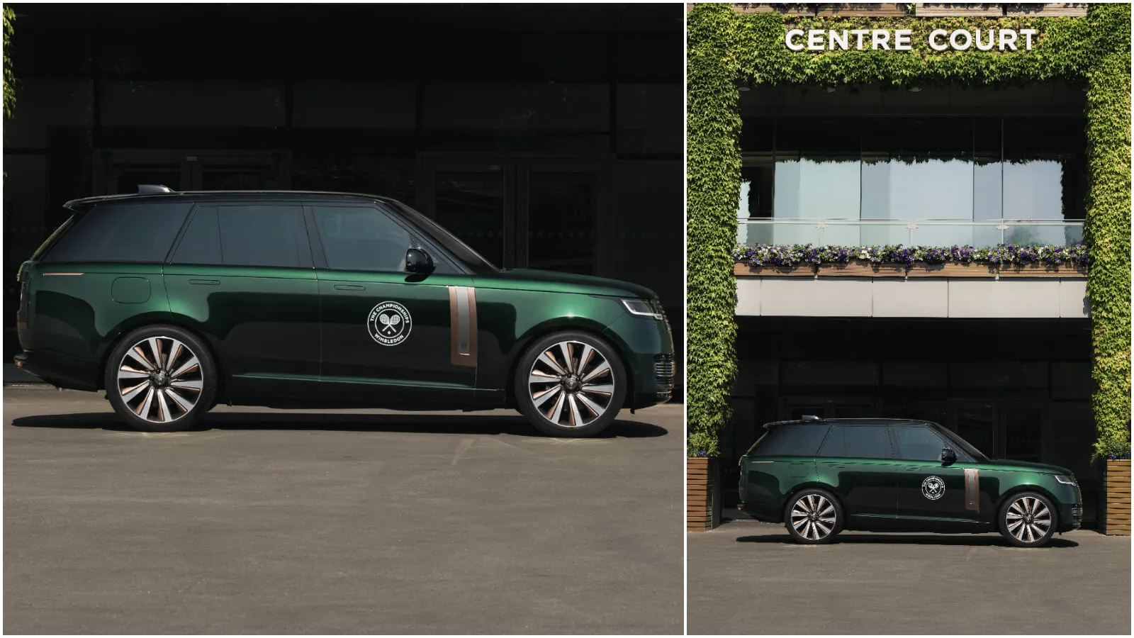 Range Rover Electric en Wimbledon 2026