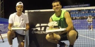 Alejo Sánchez y Benjamín Winter devuelven el título de dobles español a Pozoblanco dieciséis años después Alejo Sánchez y Benjamín Winter posan con el trofeo tras ganar la final de dobles del ATP Challenger Open Ciudad de Pozoblanco 2026.