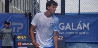 Izan Almazán ilumina la jornada en Pozoblanco Izan Almazán durante su victoria sobre Alastair Gray en el ATP Challenger Ciudad de Pozoblanco 2026