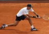 Ocho tenistas han logrado diez títulos en casa Rafa Jódar durante un partido de tenis en 2026
